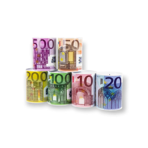 Picture of MONEY BOX EURO 8.5X12 CM